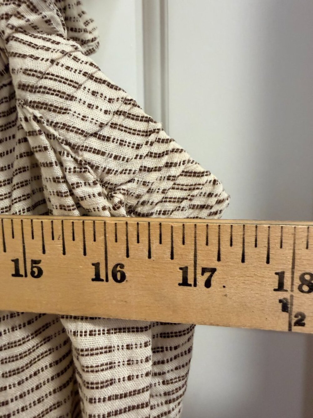 Madewell Linen Blend Ruffle Strap Midi Dress Size L - Picture 7 of 8